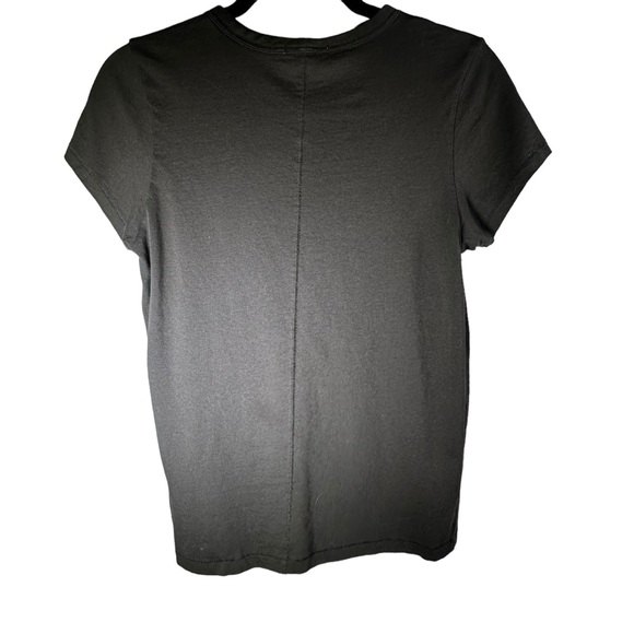 RAG & BONE Have A Nice Day T-Shirt Medium Black - Picture 3 of 9
